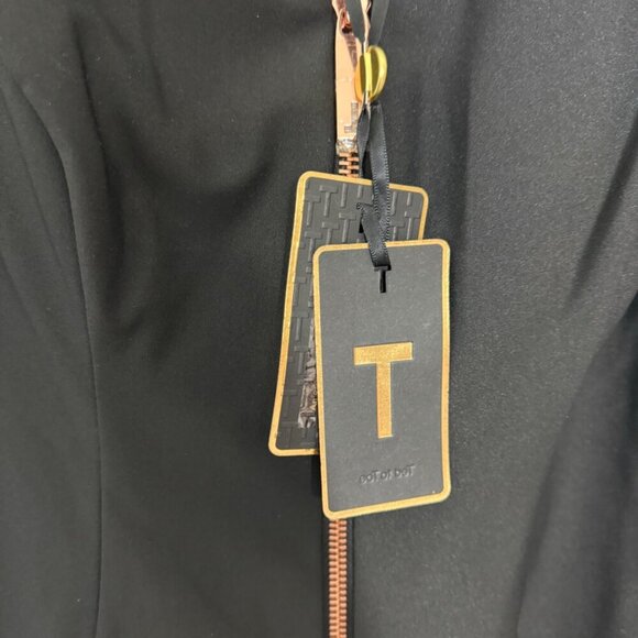 NWT Ted Baker Dart Detail bodycon dress Size 4 - Picture 2 of 3